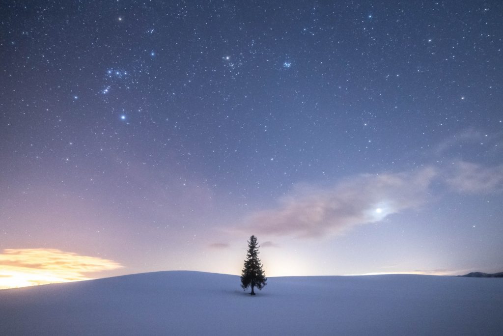 冬の絶景スポット 北海道の冬景色と星空 星景 そんなに甘くない